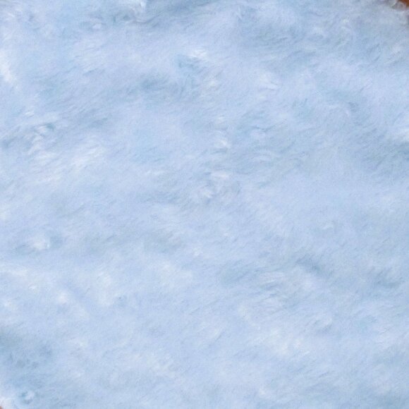 Blankets & Beyond Blue Rosette Swirl bunny Baby Security Lovey HTF Rare - Picture 2 of 6